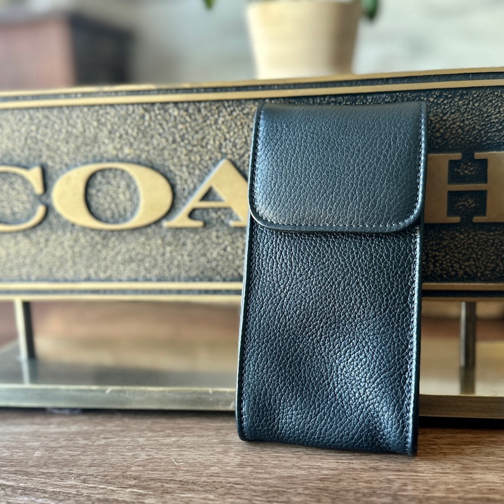 Vintage Coach Sonoma Carry All Case SLG black / glasses case style 4979 RARE